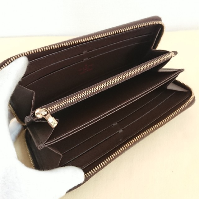 LOUIS VUITTON(ルイヴィトン)の正規品ルイヴィトン ダミエ ジッピーウォレット 長財布 レディースのファッション小物(財布)の商品写真