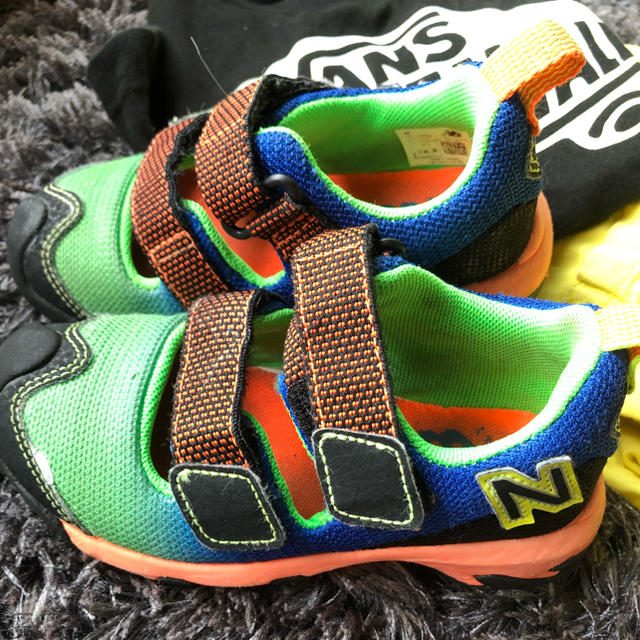 New Balance(ニューバランス)のニューバランス サンダル  14.5 キッズ/ベビー/マタニティのベビー靴/シューズ(~14cm)(サンダル)の商品写真