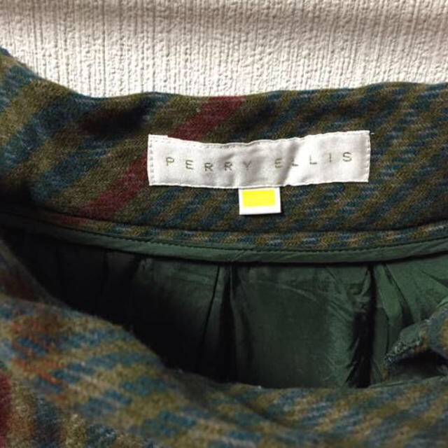 モスグリーンのヴィンテージスカート レディースのスカート(ひざ丈スカート)の商品写真