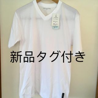 ジャンニバレンチノ(GIANNI VALENTINO)の新品タグ付きGIANNI VALENTINO ヴァレンチノ VネックTシャツ(Tシャツ/カットソー(半袖/袖なし))