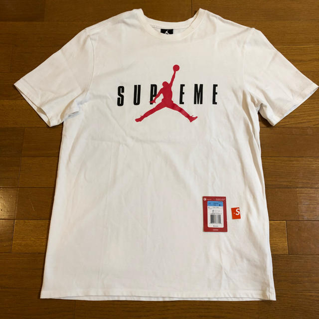 Supreme Jordan Tシャツ　白　M