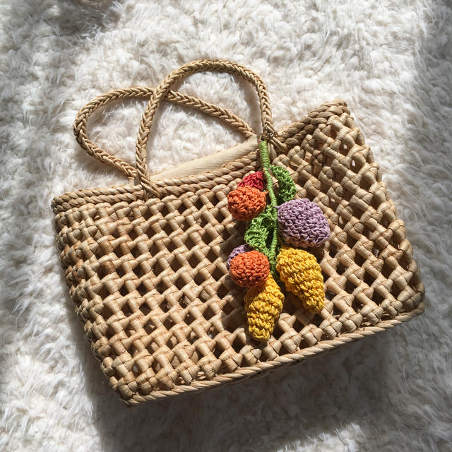 vintage fruit summer bag????