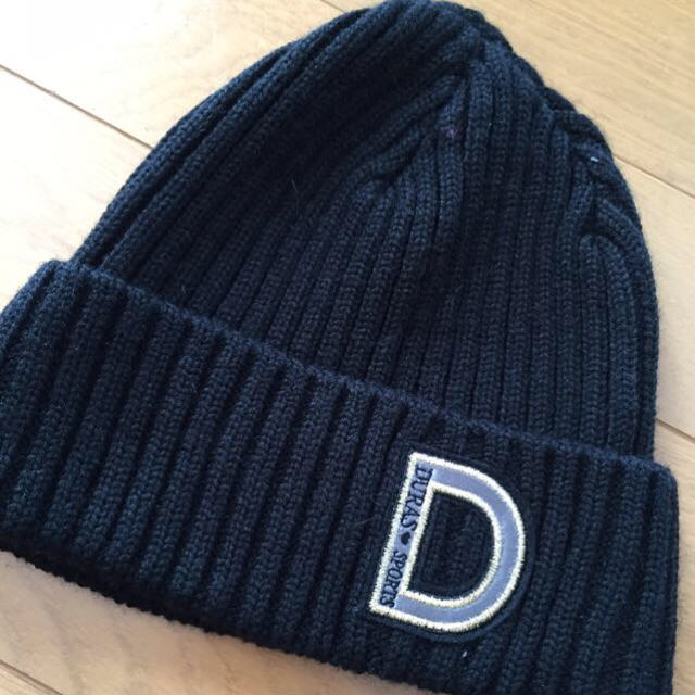 DURAS(デュラス)のDURAS♡SPORTSニット帽子 レディースの帽子(ニット帽/ビーニー)の商品写真