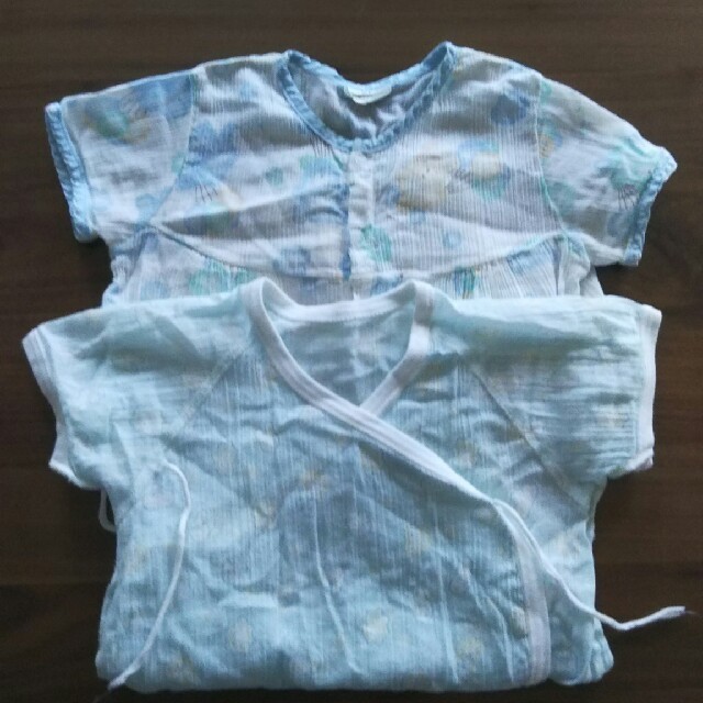 夏用 ロンパース  キッズ/ベビー/マタニティのベビー服(~85cm)(ロンパース)の商品写真