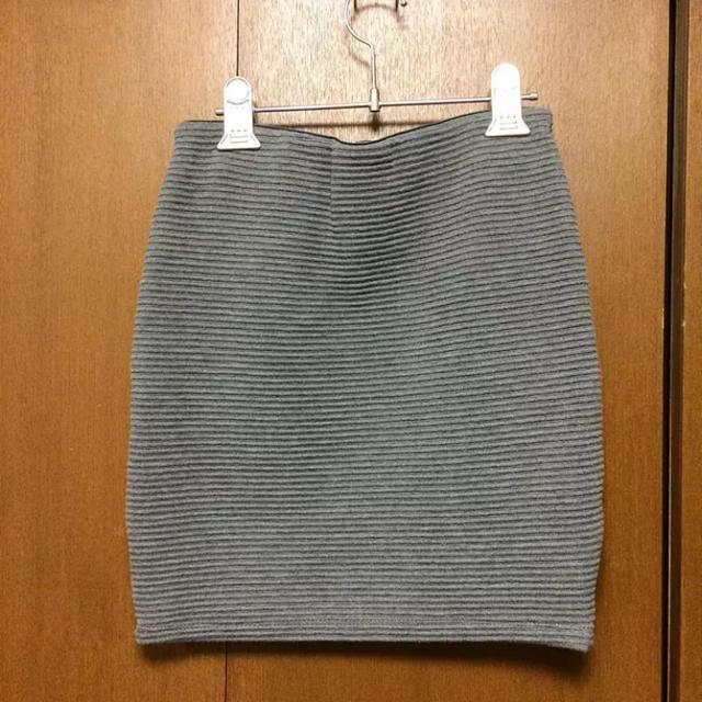 Bershka(ベルシュカ)のベルシュカ ミニスカート タイトスカート グレー レディースのスカート(ミニスカート)の商品写真
