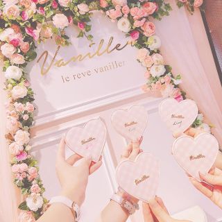 ル レーヴ ヴァニレ(le reve vaniller)のヴァニレ♡ノベルティ♡ハートミラー(ミラー)