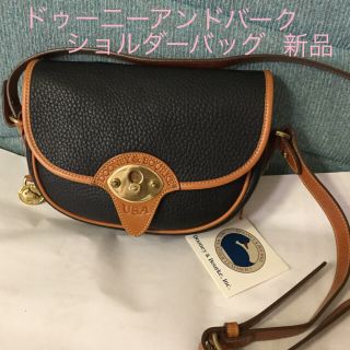 【美品】dooney & bourke アンティーク本革ハンドバッグ 山吹色