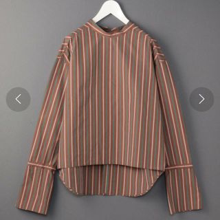 ビューティアンドユースユナイテッドアローズ(BEAUTY&YOUTH UNITED ARROWS)の【最終値下げ】roku 6 ロク ストライプシャツ(シャツ/ブラウス(長袖/七分))