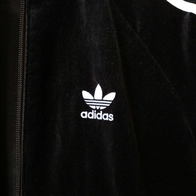 adidas - adidas ベロアトラックジャケットの通販 by momom.'s shop ...