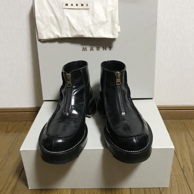 MARNI マルニ 15aw センタージップアップブーツ