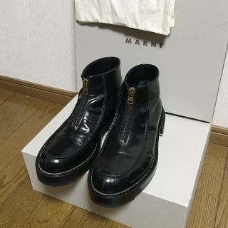 マルニ(Marni)のMARNI マルニ 15aw センタージップアップブーツ(ブーツ)