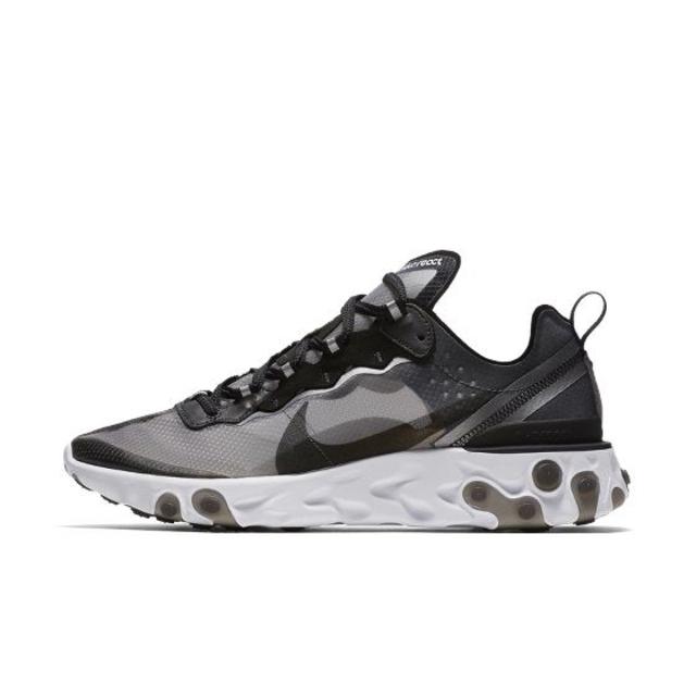 NIKE(ナイキ)の国内正規品　Nike React Element 87 27.5cm Black メンズの靴/シューズ(スニーカー)の商品写真