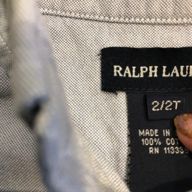 Ralph Lauren(ラルフローレン)のラルフローレン キッズ シャツ 90 キッズ/ベビー/マタニティのキッズ服女の子用(90cm~)(ブラウス)の商品写真