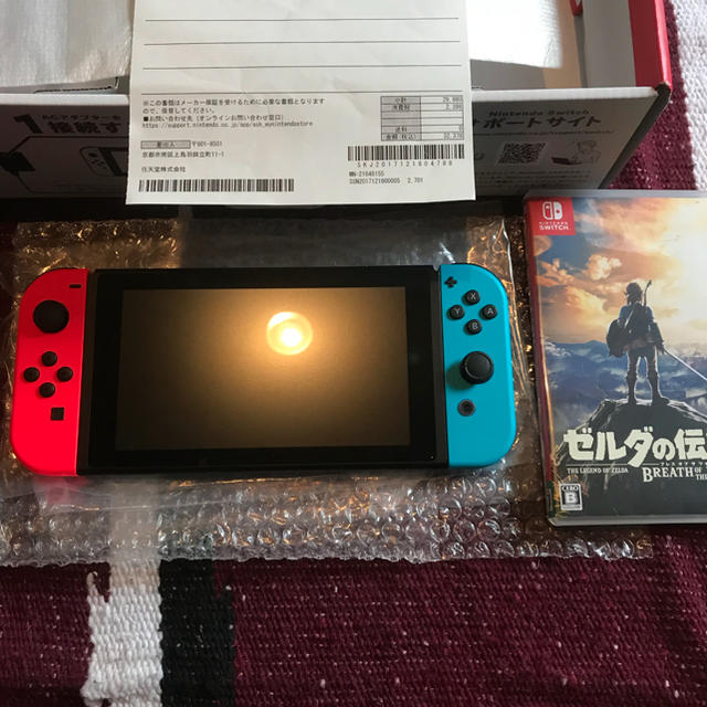 Nintendo Switch(ニンテンドースイッチ)の任天堂スイッチ エンタメ/ホビーのゲームソフト/ゲーム機本体(家庭用ゲーム機本体)の商品写真