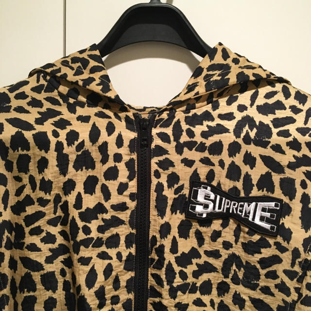 Supreme Skew Hooded Nylon Jacket