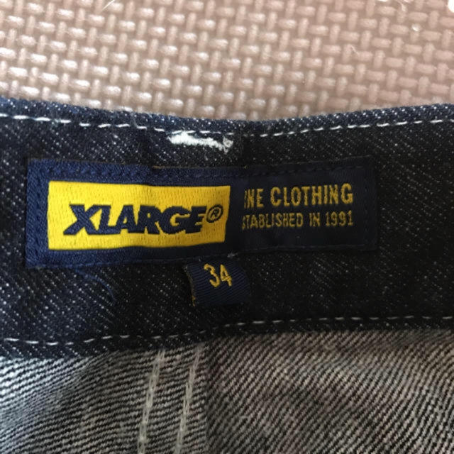 XLARGE(エクストララージ)のXLARGE デニムハーフパンツ メンズのパンツ(デニム/ジーンズ)の商品写真