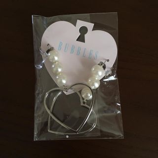 バブルス(Bubbles)のBUBBLES バブルス♡3パールハートピアス♡(ピアス)