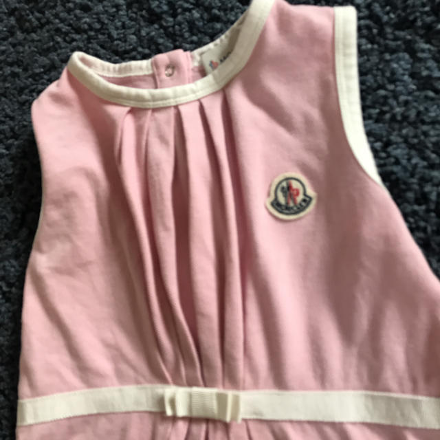 MONCLER(モンクレール)のモンクレール ワンピース 80 キッズ/ベビー/マタニティのキッズ服女の子用(90cm~)(ワンピース)の商品写真