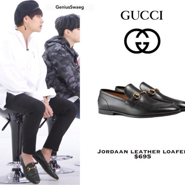 gucci ホースビットローファー ヨルダーン bts V 着用