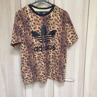 アディダス(adidas)のアディダス ヒョウ柄Tシャツ(Tシャツ/カットソー(半袖/袖なし))