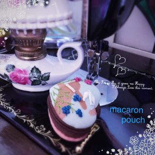 ミナペルホネン(mina perhonen)のminäperhonenʚϊɞプチな♥macaronpouch ミナ ペルホネン(その他)