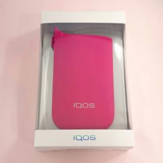 アイコス(IQOS)のアイコス　ケース　純正【ラズベリーピンク】(タバコグッズ)