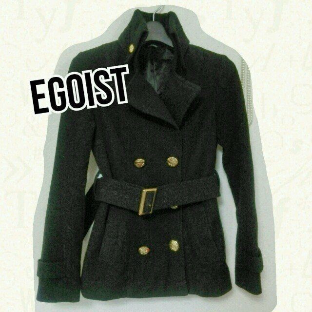 EGOIST(エゴイスト)の未着用！EGOISTコート！ レディースのジャケット/アウター(ピーコート)の商品写真