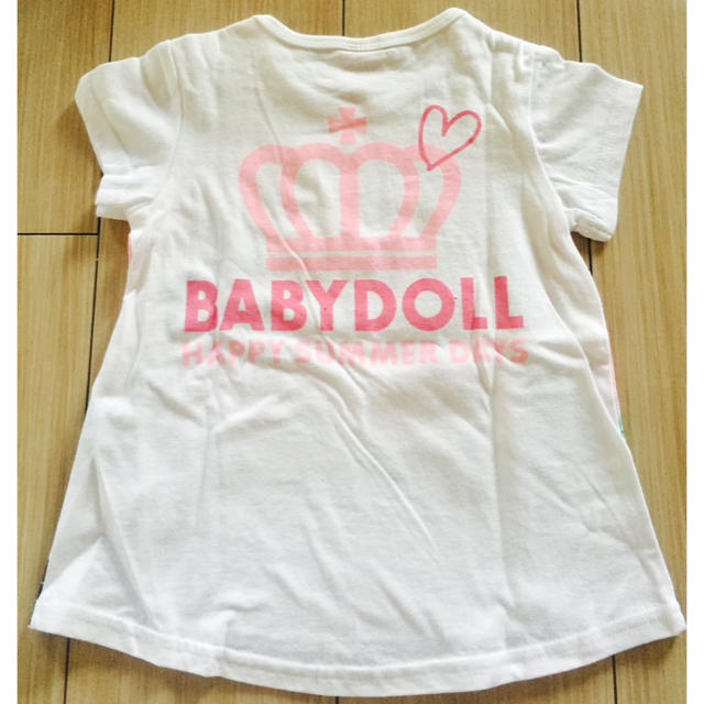 BABYDOLL(ベビードール)の◆miire様専用◆BABYDOLL プリントワンピース ★新品未使用★ キッズ/ベビー/マタニティのキッズ服女の子用(90cm~)(ワンピース)の商品写真