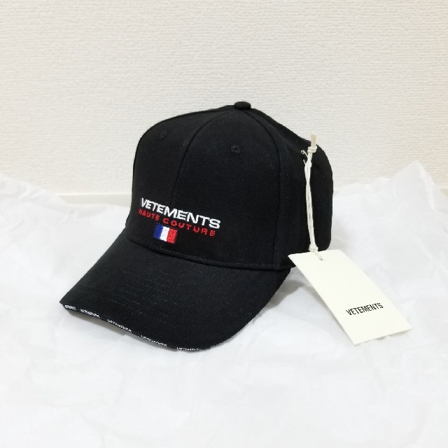 VETEMENTS☆HAUTE COUTUREロゴキャップヴェトモン登坂岩田剛典