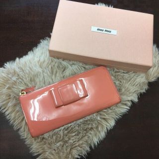 ミュウミュウ(miumiu)のミュウミュウ 長財布 美品(財布)