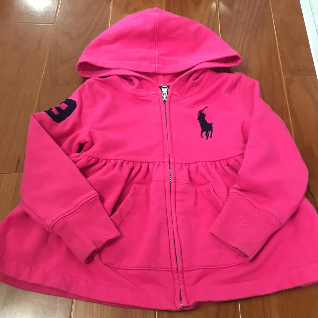 Ralph Lauren(ラルフローレン)のラルフローレン キッズ パーカー キッズ/ベビー/マタニティのキッズ服女の子用(90cm~)(ジャケット/上着)の商品写真