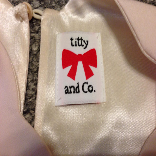 titty&co(ティティアンドコー)のお取り置き中 レディースのワンピース(ミニワンピース)の商品写真