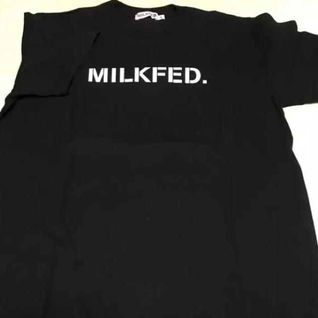 MILKFED.(ミルクフェド)のMILKFED. 黒T♥早い者勝ち レディースのトップス(Tシャツ(半袖/袖なし))の商品写真