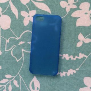 新品超薄型iPhone5/5sケース 青(モバイルケース/カバー)