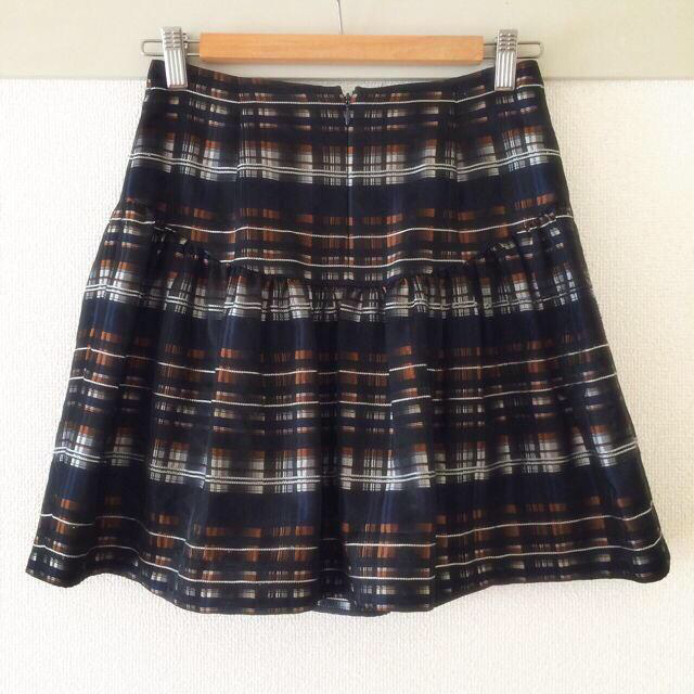 aquagirl(アクアガール)のaquagirlチェック柄スカート レディースのスカート(ひざ丈スカート)の商品写真