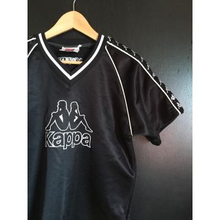 カッパ(Kappa)のカッパ【kappa】tシャツ 90s ホッケーシャツ ロゴテープ ヴィンテージ(Tシャツ/カットソー(半袖/袖なし))