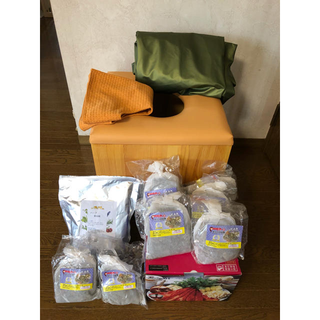 よもぎ蒸しセット よもぎ蒸しセット