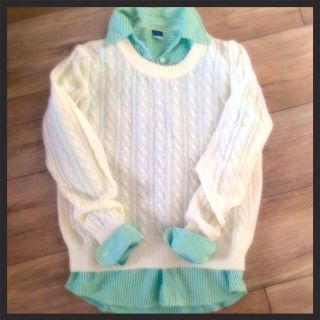 ジェイクルー(J.Crew)のJ.CREW♡ストライプシャツ(シャツ/ブラウス(長袖/七分))