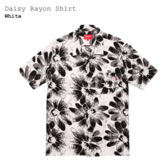 Supreme Daisy Rayon Shirt   black L