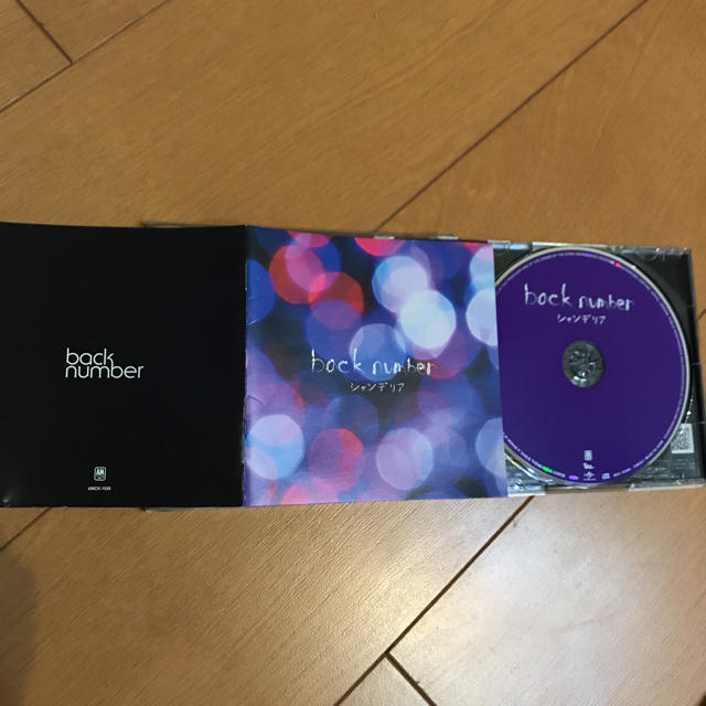 BACK NUMBER(バックナンバー)のＣＤ更に値下げ back number シャンデリア エンタメ/ホビーのCD(ポップス/ロック(邦楽))の商品写真