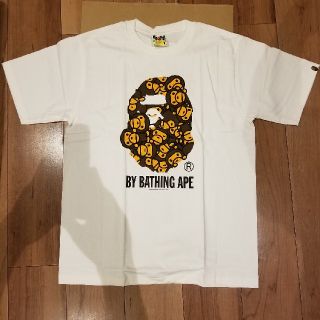 アベイシングエイプ(A BATHING APE)のA BATHING APE(BAPE)Tシャツ 白Msize BABY MILO(Tシャツ/カットソー(半袖/袖なし))