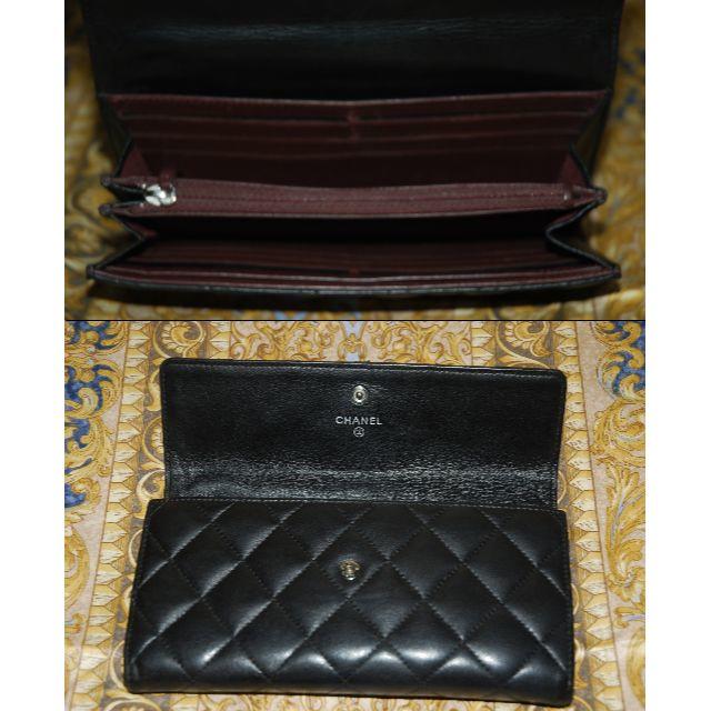 正規品 極美品 シャネル マトラッセ 長財布 正規品 極美品 シャネル マトラッセ 長財布