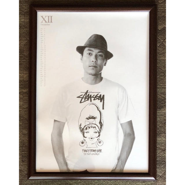 STUSSY(ステューシー)の《stussy》B4 ポスター カレンダー ステューシー 裏原系 ストリート系 エンタメ/ホビーのコレクション(印刷物)の商品写真