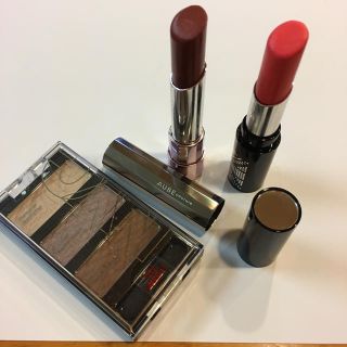 オーブ(AUBE)のAUBE    RIMMEL   NYC    口紅とアイシャドウのセット(口紅)