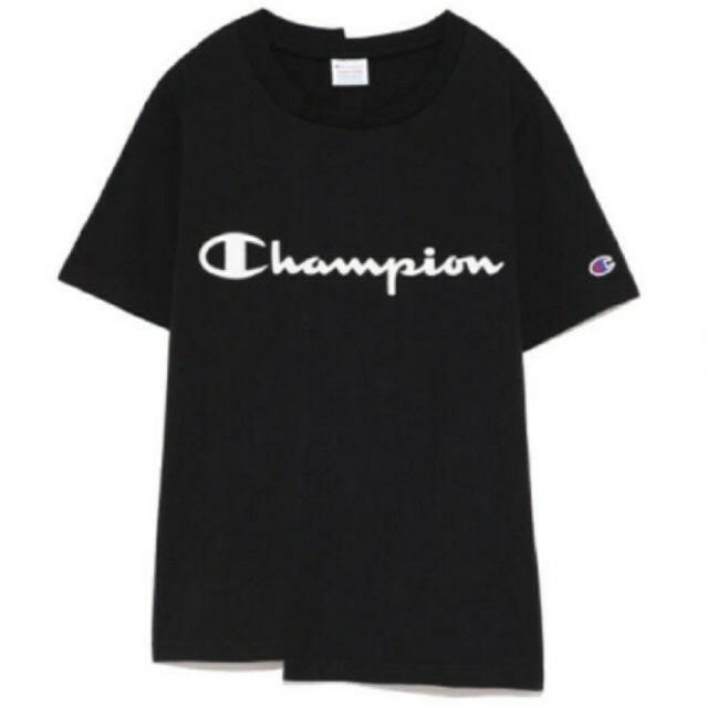 FRAY I.D(フレイアイディー)の人気商品  ChampionコラボTシャツ フレイアイディー  レディースのトップス(Tシャツ(半袖/袖なし))の商品写真