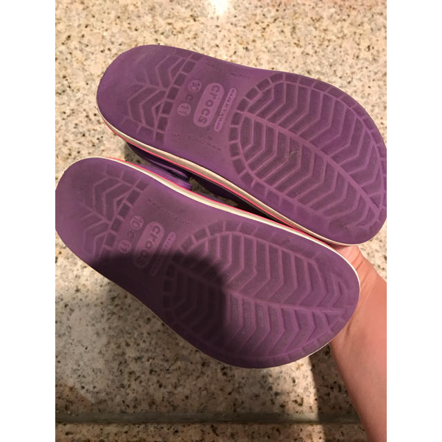 crocs(クロックス)のクロックス   サンダル 17.5 キッズ/ベビー/マタニティのキッズ靴/シューズ(15cm~)(サンダル)の商品写真