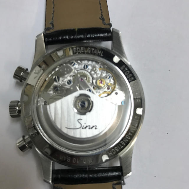 SINN(シン)のSinn ジン  956 クロノグラフ   .タグ ホイーヤ ...オメガ. メンズの時計(腕時計(アナログ))の商品写真