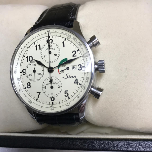 SINN(シン)のSinn ジン  956 クロノグラフ   .タグ ホイーヤ ...オメガ. メンズの時計(腕時計(アナログ))の商品写真