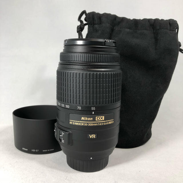 【超目玉枠】 Nikon VR ED 55-300mm 専用 miyata様 chiyo - レンズ(ズーム)