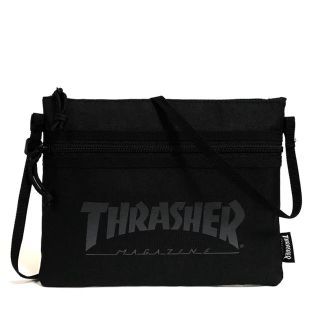 スラッシャー(THRASHER)の【THRASHER】サコッシュ［BK/BK(クリアロゴ)］(ショルダーバッグ)